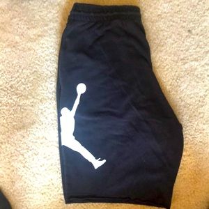 Air Jordan fleece shorts